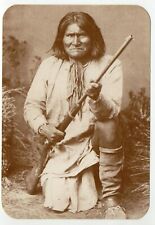 Carte Vintage OLD WEST COLLECTORS SERIES - Indian GERONIMO - Indiens G.F. segunda mano  Embacar hacia Mexico