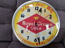 Raro Reloj Vintage Años 50 Royal Crown Dualite Iluminado Completamente Funcionando segunda mano  Embacar hacia Argentina