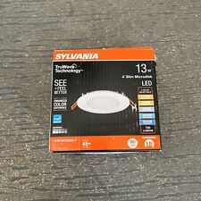 Sylvania 62388 LED 4"TruWave MicroDisk LED Ulta-Thin Canless Downlight 13 W for sale  Shipping to South Africa
