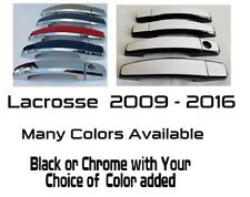 Capas de maçaneta de porta pretas OU cromadas 2009 - 2016 Buick LaCrosse VOCÊ ESCOLHE A COR comprar usado  Enviando para Brazil