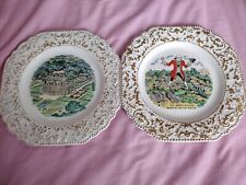 Decorative vintage plates for sale  WELLINGBOROUGH