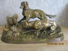 Bronze chiens chasse d'occasion  Rue