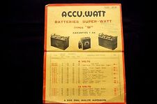 Accu.watt batteries super d'occasion  Pougues-les-Eaux