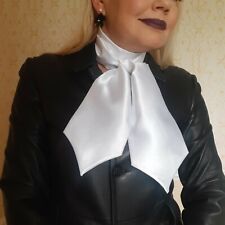 White satin cravat for sale  LONDON