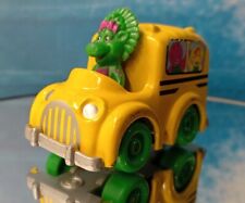 Vintage 1997 The Lyons Group Barney The Dinosaur Baby Bop In School Bus comprar usado  Enviando para Brazil