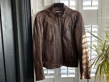 Men brown biker for sale  ST. LEONARDS-ON-SEA