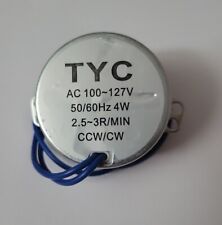 MOTOR SÍNCRONO TYC AC 100-127V 2.5-3R/MIN CCW/CW LER comprar usado  Enviando para Brazil