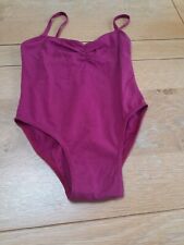 Arabesque leotard burgundy for sale  BRISTOL