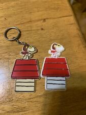 Plastic snoopy keychains for sale  Somerset