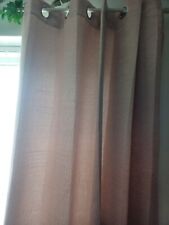 Pink eyelet curtains for sale  PORT TALBOT