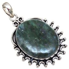 Fuchsite Gemstone Women's Mens 925 Silver Jewelry Pendants 2.25" for sale  Shipping to South Africa