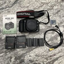 Corpo da câmera digital SLR Canon EOS 20D 8.2MP - Testado comprar usado  Enviando para Brazil