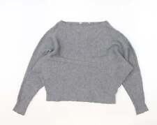 Principles Womens Grey Round Neck Viscose Pullover Jumper Size M for sale  Shipping to South Africa