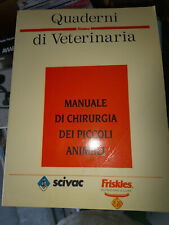 Quaderni veterinaria manuale usato  Breno