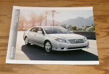 Toyota Avalon 2011 original folleto de ventas de lujo 11 limitado segunda mano  Embacar hacia Argentina