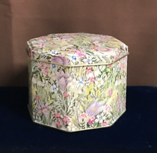Vintage floral tin for sale  Barre