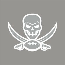 Tampa Bay Buccaneers #11 Logotipo da equipe da NFL 1 cor vinil adesivo parede janela, usado comprar usado  Enviando para Brazil