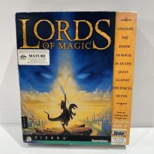 Jogo de computador Lords of Magic PC CD-ROM Sierra 1997 caixa grande jogo de PC comprar usado  Enviando para Brazil