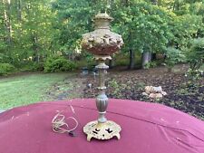 antique ornate cherub lamps for sale  Glade Hill