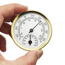 Round analog thermometer for sale  Shipping to Ireland