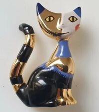 Broche doré chat d'occasion  Angers-