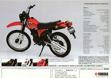 Yamaha 125 brochure d'occasion  Vincey
