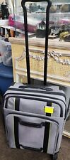 TUMI Gray Merge International Front Lid 4 Wheel Carry-On Carry On, used for sale  Shipping to South Africa