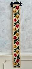 Vintage needlepoint floral for sale  HUDDERSFIELD