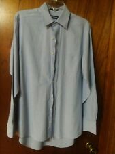 Camisa social masculina Oxford Chaps. Azul, sem rugas. Mangas compridas. comprar usado  Enviando para Brazil