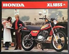 Honda xl185s motorcycle for sale  LEICESTER