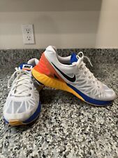 Tênis masculino Nike Lunarglide 6 654433-101 tamanho 11 branco laranja azul comprar usado  Enviando para Brazil