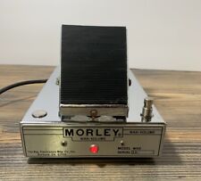Pedal antigo Morley Tel-Ray Electronics Control WAH-VOLUME (WVO). Cromado década de 1970 comprar usado  Enviando para Brazil