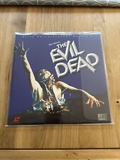 Evil dead laserdisc for sale  COLCHESTER