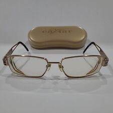 Usado, Monturas de gafas de caviar serie champán dorado, cristales modelo 6821 C21 57 18 135 segunda mano  Embacar hacia Argentina