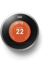 Google Nest Learning Thermostat and Heatlink | T200377 | Silver for sale  Shipping to South Africa
