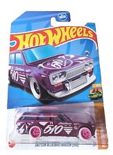 Used, 2023 Hot Wheels Datsun Bluebird Wagon 510 w/ Custom Real Riders Super for sale  Shipping to South Africa