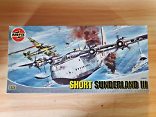 Used, AIRFIX A06001 SHORT SUNDERLAND Mk.III 1/72 Model Aircraft Kit - SEALED PARTS for sale  Shipping to South Africa