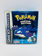 ALEMÃO Pokemon Sapphire Saphir Edition Nintendo Gameboy Game Boy Advance GBA CIB comprar usado  Enviando para Brazil