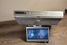 Sony ICF-DVD57TV Under Cabinet 9" LCD-TV/DVD/CD Clock Radio , No Remote  for sale  Shipping to South Africa