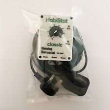 Habistat dimming thermostat for sale  LUDLOW