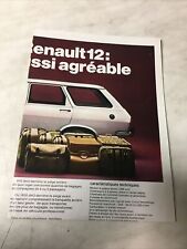 Renault 1971 r12 d'occasion  Decize