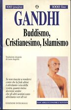 Gandhi buddismo cristianesimo usato  Molfetta