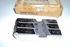 Ridgid 26192 Pipe Threading Replacement Dies, 2-1/2" - 4" High Speed ( 3 PIECE ) for sale  Shipping to South Africa