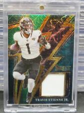 2022 Panini Select Travis Etienne Jr Sparks Green Prizm Jersey #4/5 Jaguars for sale  Shipping to South Africa