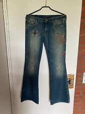 Jeans schlaghose rag gebraucht kaufen  Kirchanschöring