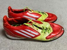 Buty piłkarskie Adidas F10 TF astro w kolorze czerwonym/żółtym/białym - rozmiar 8,5 na sprzedaż  Wysyłka do Poland