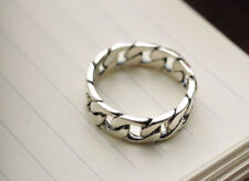 I01 Ring in Form einer Kette Sterling Silber 925  comprar usado  Enviando para Brazil