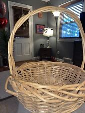 Wicker basket woven for sale  Tenafly