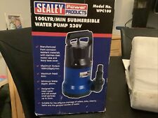 Sealey wpc100 submersible for sale  NEW MILTON
