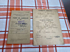 Ancien carnet jardinage d'occasion  Aix-les-Bains